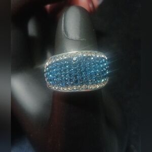 Vtg JCM Crystal Ring
